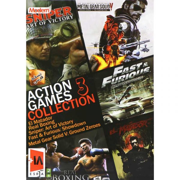 بازی Action Games Collection 3 PC مدرن